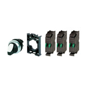 Eaton - Frontelement für Wahlschalter Wahltaste RMQ-Titan M22-WRK-3K10-BVP rastend