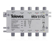 Televes - SAT-Verstärker Verstärker MSV511G 5xSAT/terr. 4-10dB