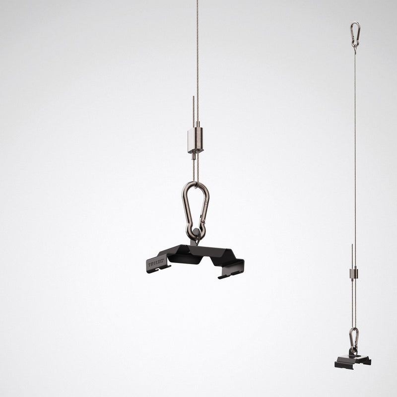 Trilux - Mechanisches Zubehör/Ersatzteile für Leuchten Seilabhängung A01DSXK/5000 078 05 schwarz
