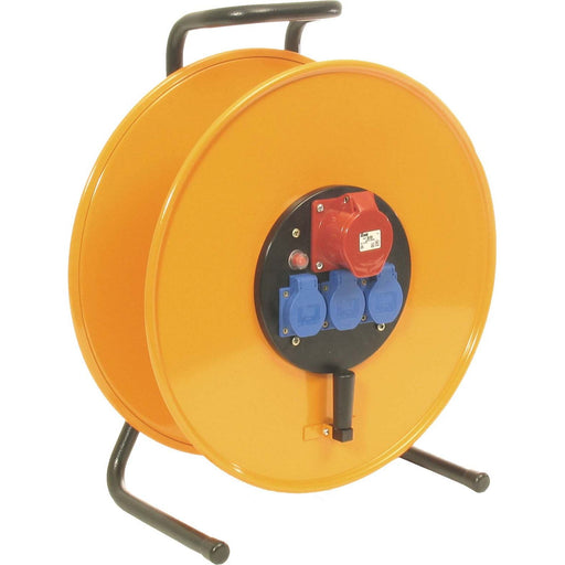 Schill - Kabeltrommel Stahlblech-Kabeltrommel HT 480C516MD350KS525 m. Steckd. und Kabel