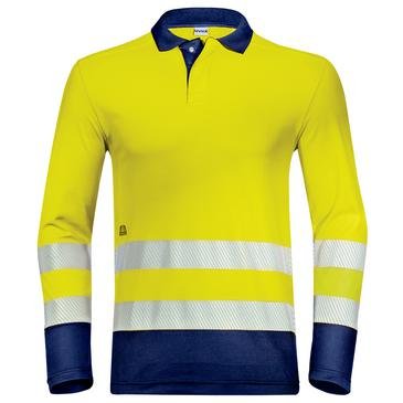 Uvex - Poloshirt Langarm 8827814 7474/warngelb 3XL