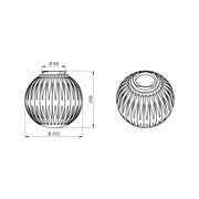 BEG Brück Electronic - Mechanisches Zubehör/Ersatzteile für Leuchten System-Glas SG KR/Kristall transp