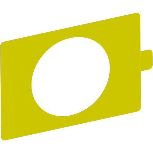 Stahl - Bezeichnungsschild für Befehlsgeräte Schild 8602/3 223573 50x70 gelb − 1 Stück by Stahl
