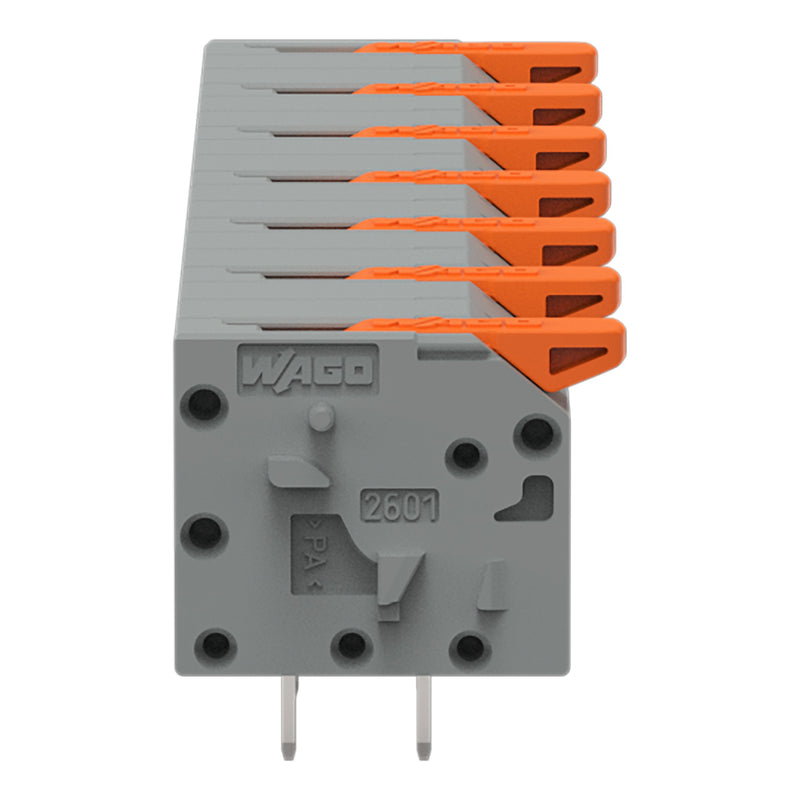 WAGO - Leiterplattenklemme 2601-1507 1,5mm²,gr − 20 Stück