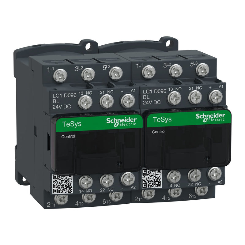 Schneider Electric - Schützkombination Wendeschützkombination LC2D096BL 4kW/400V/AC3