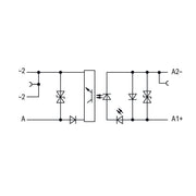 WAGO GmbH & Co. KG - Optokoppler Optokoppler -Klemme 859-791 grau − 10 Stück