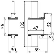 DEHN - Überspannungsableiter für Energietechnik/Stromversorgung ÜS-Ableiter DEHN SPD V NH1 280