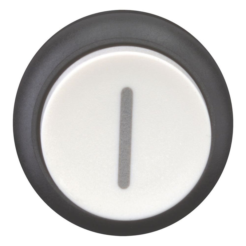 Eaton - Frontelement für Drucktaster Drucktaste M22S-DH-W-X1 hoch,weiss