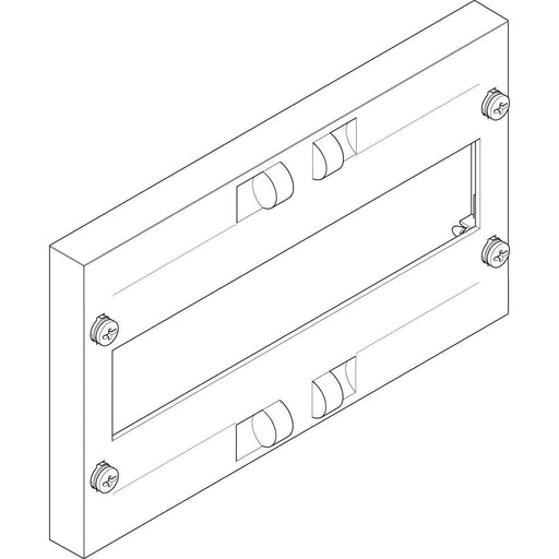 ABN - Abdeckung für Verteilerfeld Abdeckplatte FAO11N 250x150mm 1FB/1RE