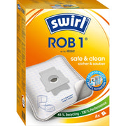Swirl - Zubehör/Ersatzteile für Bodenpflege Staubbeutel ROB 1 EcoPor VE4 für iRobot − 3 Packung