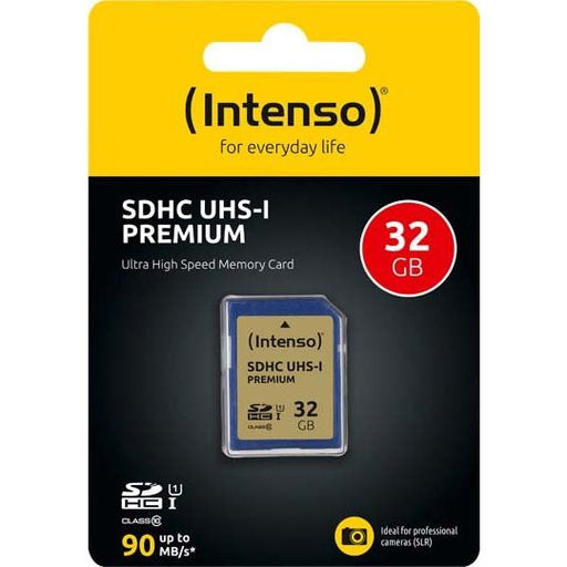 Intenso - Speichermedium digital SDHC-Card 32GB 3421480 PremClass10,U1,UHS-I − 6 Stück