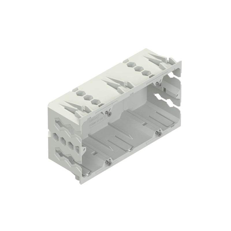 Niedax - Einbaudose für Geräteeinbaukanal Geräteeinbaudose GDM 50-2 VW Höhe 50mm, zweifach