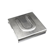 ABB Stotz S&J T&B - Kabelmarkierungssystem Markierungszeichen YID-CHAR-U V4A "U" − 100 Stück