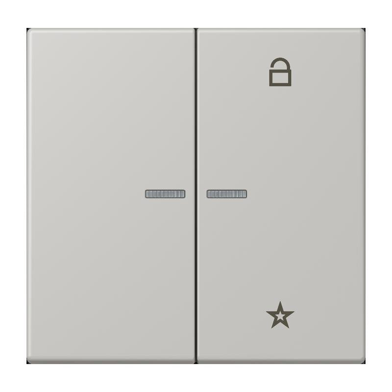 Jung - Bedienelement intelligent eNet Taster Universal 1f. FM LC 1701 205