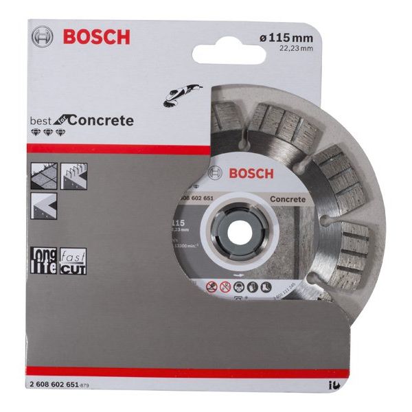 Bosch - Trenn-/Schleifscheibe Diamanttrennscheibe 2608602651 PRO Concrete