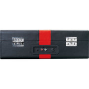 CLASSIC PHONO - Schallplattenspieler Koffer-Plattenspieler TT-110 Black Red Retro,BT