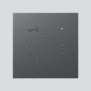 Siedle&Söhne - Funktionsmodul für Türkommunikation Electronic-Key-Lese-Modul ELM 600-0 DG dunkelgrau-glimmer