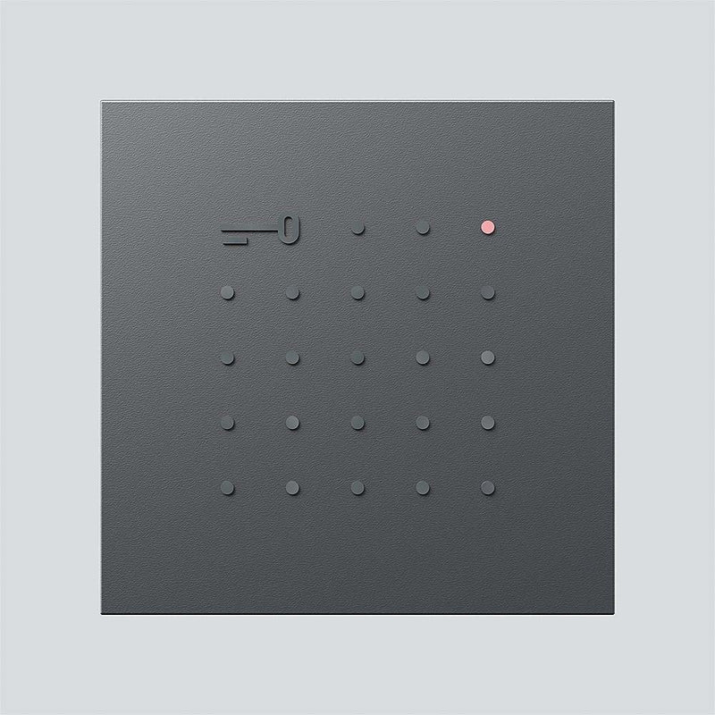Siedle&Söhne - Funktionsmodul für Türkommunikation Electronic-Key-Lese-Modul ELM 600-0 DG dunkelgrau-glimmer