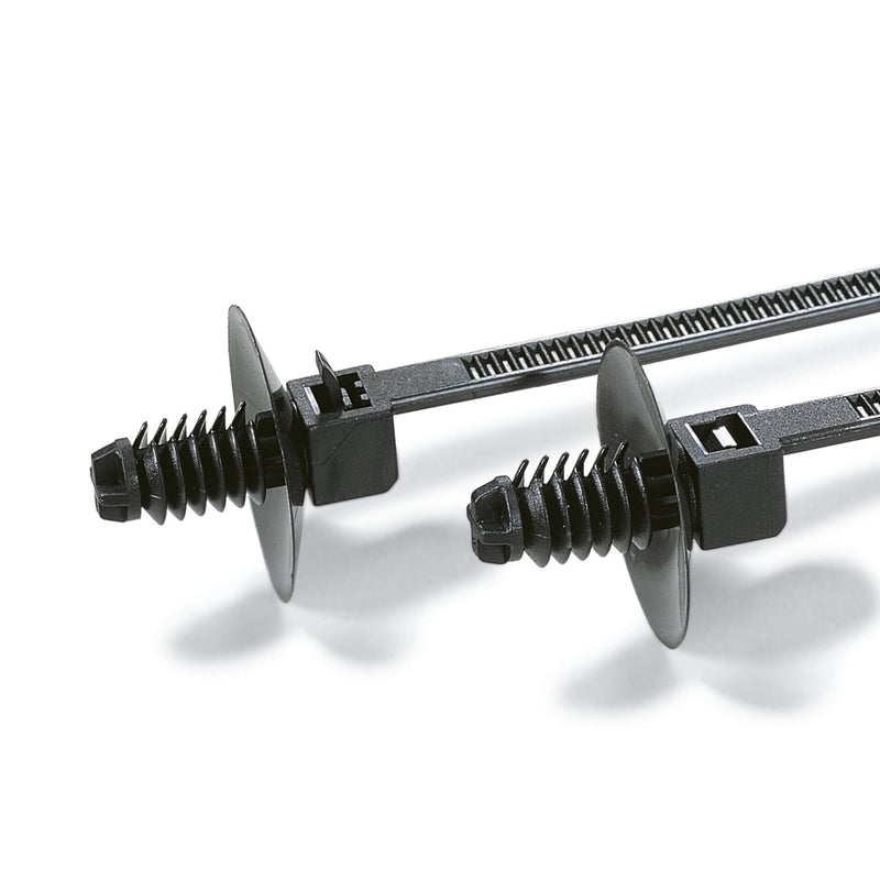 HellermannTyton - Kabelbinder Befestigungsbinder 150-55500(500) 170x5,0 schwarz − 500 Stück