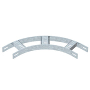 OBO Bettermann - Bogen für Kabelleiter Bogen 90° SLB 90 62 100 FT mit Trapez-Sprosse