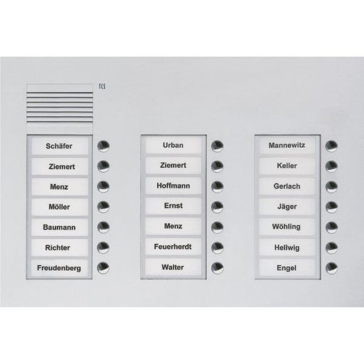 TCS Tür Control - Türstation für Türkommunikation Türsprechstelle PUK21/3-EN − 1 Stück by TCS Tür Control
