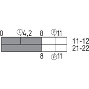 Schmersal - Positionsschalter mit getrenntem Betätiger Sicherheitsschalter AZ 17-02zri-B6R