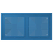 Jung - Abdeckrahmen Rahmen 2-fach LCZ 982 BF 211 bleu ceruleen 31