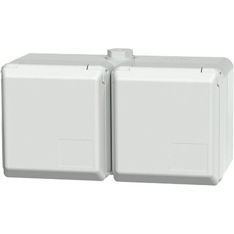 Mennekes - CEE-Steckdose (IEC 60309) Steckdose Cepex 4204 2-fach IP44