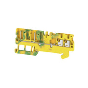 Weidmüller - Durchgangs-Reihenklemme Klemme APGTB 1.5 PE 4C/2 PUSH IN, 1.5 mm² − 50 Stück