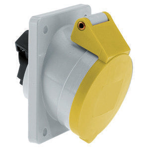 Bals Elektrotech - CEE-Anbausteckdose (IEC 60309) Anbausteckdose geneigt 32A 12324 3p 110V 4h IP44
