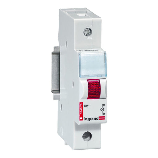 Legrand - Leuchtmelder Reiheneinbau Meldeleuchte Legrand 604078 LED, 1-fach, rt