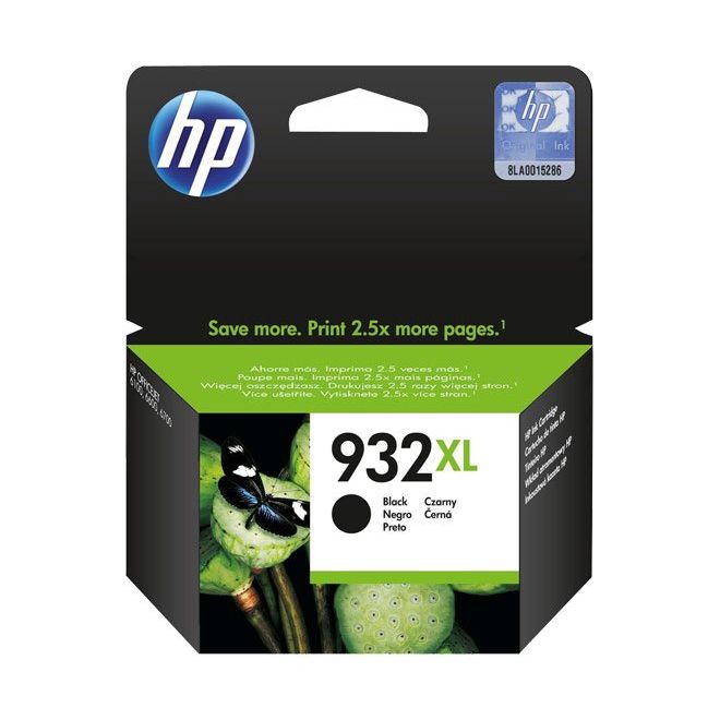 HP - Verbrauchsmaterial für Telefax/Drucker/MFC Tintenpatrone 932XL/CN053AE sw schwarz