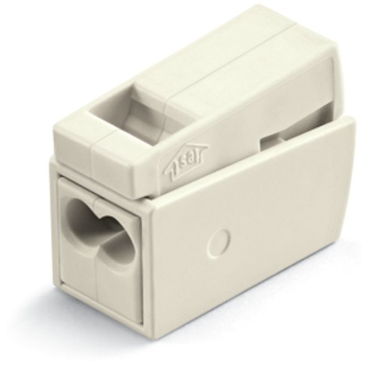 WAGO - Steckklemme Leuchtenklemme 224-112 2x1,0-2,5mmq weiss − 100 Stück