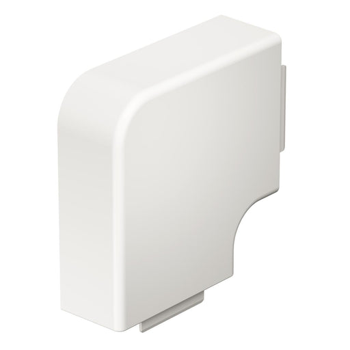 OBO Bettermann - Flachwinkel für Leitungführungskanal Flachwinkelhaube 40x90mm WDK HF40090RW PVC, rws, RAL9010