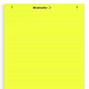 Weidmüller - Kennzeichnungsmaterial Gerätemarkierung LM MT300 202/12 GE selbstklebend,202mm − 10 Stück