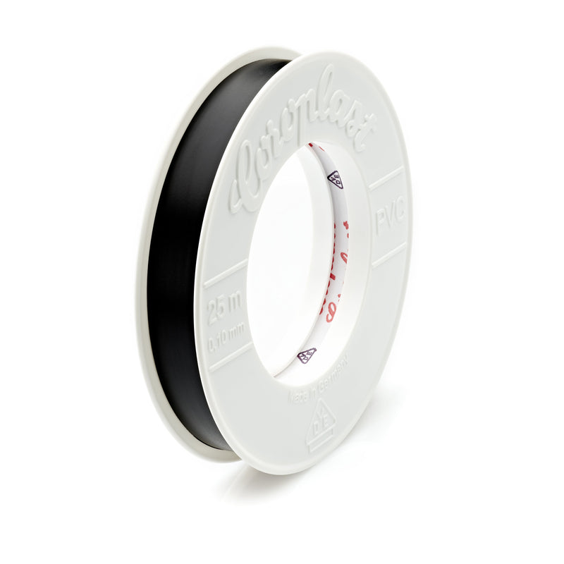 Coroplast - Klebeband PVC-Elektroisolierband 302 0,15x12x25m sw VDE,EN 60454 105°C − 24 Stück