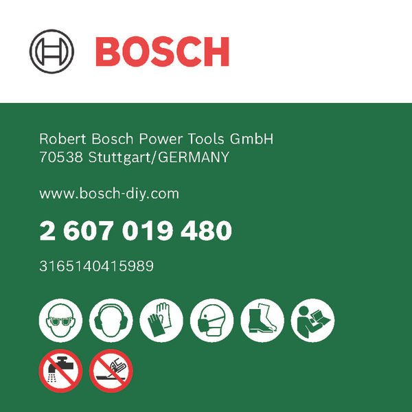Bosch - Trenn-/Schleifscheibe Diamanttrennscheibe Turbo, 2607019480 Durchmesser: 115 mm