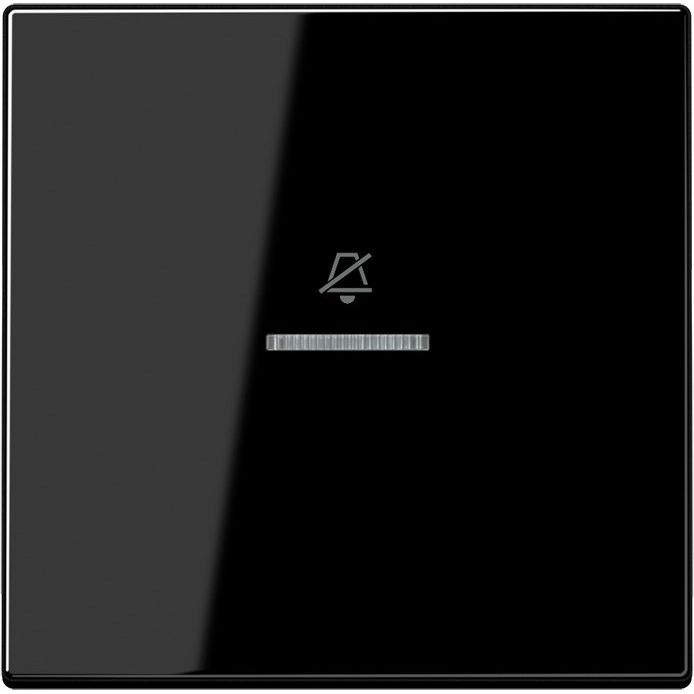 Jung - Abdeckung/Bedienelement für Installationsschalterprogramme Hotelwippe Innenstelle LS RU KO5 D SW Symbol Nicht stören