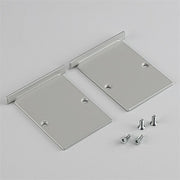 Zumtobel - Mechanisches Zubehör/Ersatzteile für Leuchten Endkappenset SLOINslimMCECSETFSR silber