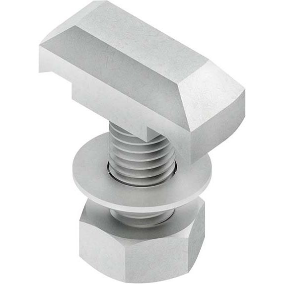 Niedax - Hammerkopfschraube Hakenkopfschraube HK 510/40 F M10x40mm,feuerverz