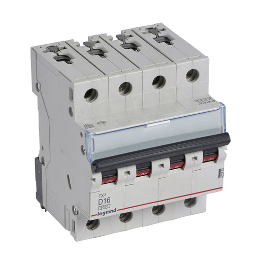 Legrand - Leitungsschutzschalter Legrand 403772 D16A 4-polig 6kA