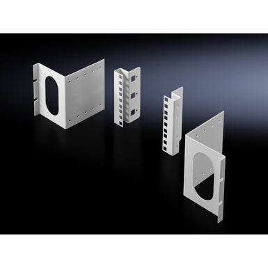 Rittal - Montagezubehör (Schaltschrank) Adapter DK 7246.100(VE2) 3HE zöllig,RAL7035 − 1 Packung by Rittal
