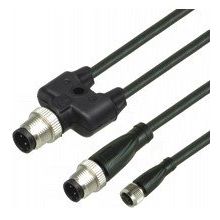 Pepperl+Fuchs Fabrik - Konfektioniertes Sensor-Aktor-Kabel Y-Verbindungskabel V31-GM-3M-PU#203012