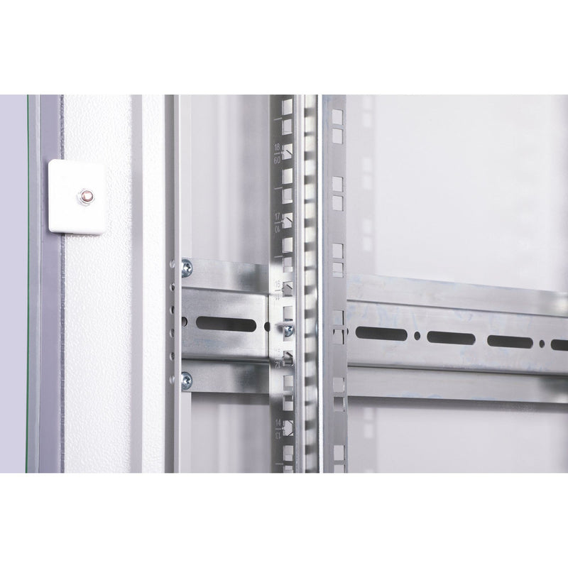 DIGITUS - Netzwerk-/Serverschrank Schrank 26HE 130,9x60x60cm DN-19 26U-6/6-1 RAL 7035