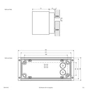EVN Lichttechnik - Decken-/Wandleuchte LED-Anbauleuchte IP54 WA54181502 3000K anthrazit