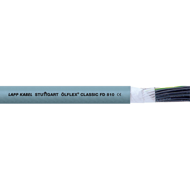 Lapp Kabel&Leitung - Energiekabel < 1 kV, für ortsveränderlichen Einsatz ÖLFLEX CLASSIC FD 810 0026105/100 12G0,5 − 100 Meter