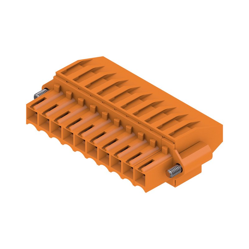 Weidmüller - Kabelsteckverbinder für Leiterplattensteckverbinder Verbinder 3.50mm BL 3.50/1#1640010000 − 42 Stück