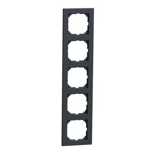 Merten - Abdeckrahmen Rahmen 5fach MEG4050-3614 anthrazit