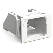 WAGO - Zubehör/Ersatzteile für steckbare Gebäudeinstallation Snap-In-Rahmen 770-337 2-pol.,1,0 3,0mm,ws − 100 Stück