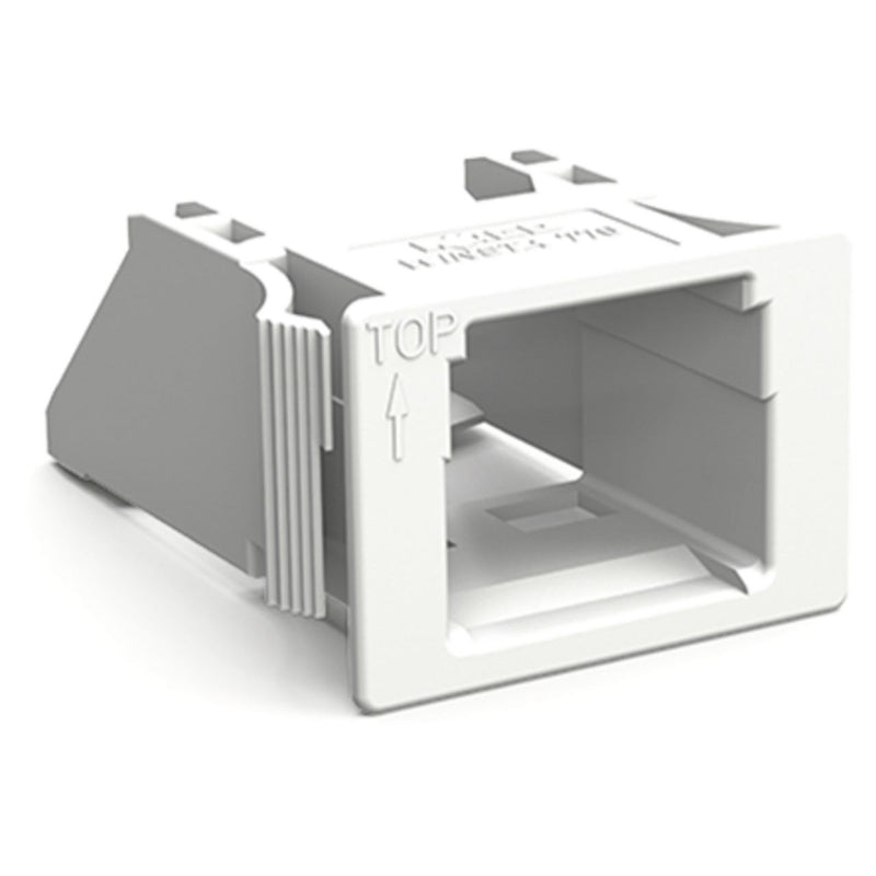WAGO - Zubehör/Ersatzteile für steckbare Gebäudeinstallation Snap-In-Rahmen 770-337 2-pol.,1,0 3,0mm,ws − 100 Stück